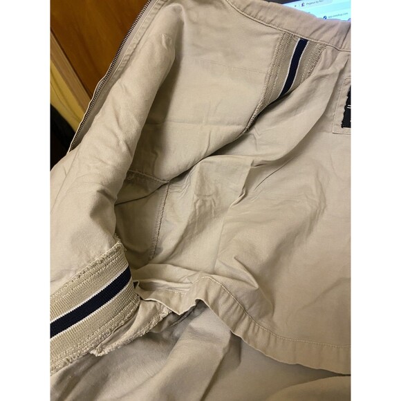 North Bay B.BM Sportswear Cotton Beige Jacket Coat Mens Size L Vintage - Picture 4 of 16